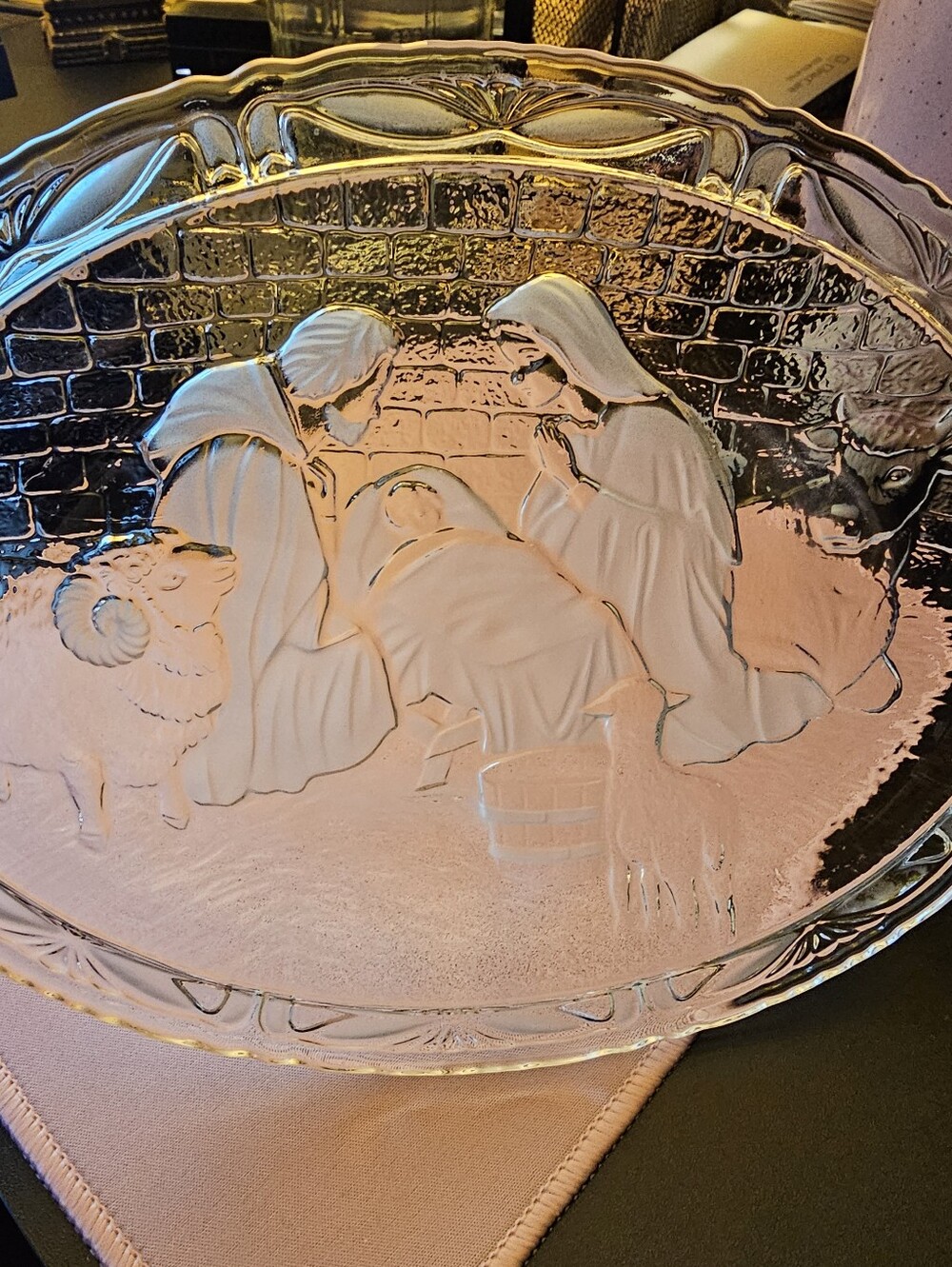 Mikasa Nativity Serving Plate